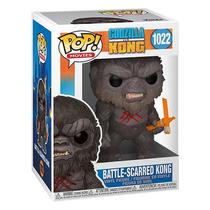 Funko Coleccionables Pop Godzilla VS Kong Battle-Scar Kong 1022 9541 Plastico s/C