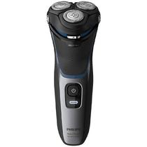 Barbeador Philips Shaver 3000 S3122/51 Recarregavel - Preto / Azul