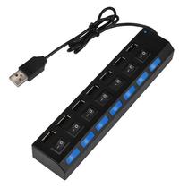 Hub 7 Portas Sate A-HUB16 Preto USB 2.0