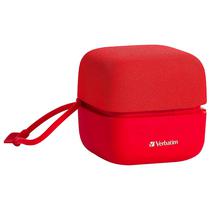 Caixa de Som Verbatim 70225 Cube Bluetooth - Vermelho