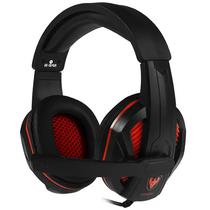 Headset Gaming Satellite AE-364UR com USB para PC - Preto/Vermelho