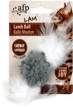 Brinquedo de Pelucia para Gatos Afp Lamb Ball 2100 Cinza