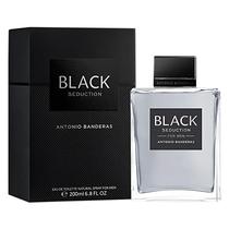 Perfume Antonio Banderas Seduction In Black Eau de Toilette Masculino 200ML