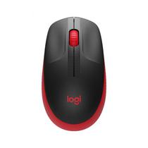 Mouse Logitech M190 Preto/Vermelho 910-005904