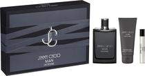 Kit Perfume Jimmy Choo Man Intense Edt 100ML + 7.5ML + Shower Gel 100ML - Masculino