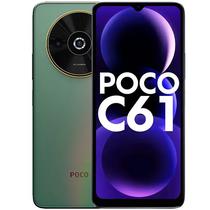 Smartphone Xiaomi Poco C61 Dual Sim de 64GB/4GB Ram de 6.71" 8+2MP/5MP - Mystical Green (India)