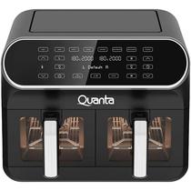 Fritadeira Electrica Quanta QTAFS80 Dual com 2400W/4/4L/220V - Preto