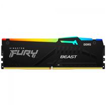 Memoria Ram Kingston Fury Beast RGB 16GB DDR5 5600MHZ - KF556C40BBA-16