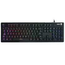 Teclado Gamer Mecanico Satellite GK-301 USB / RGB / Blue / Portugues - Preto