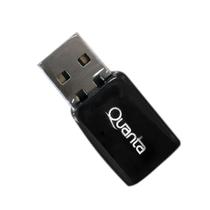 Adaptador USB Wireless Quanta QTAW150 150 MBPS Em 2.4GHZ - Preto