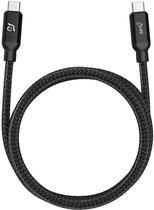 Cabo Adam Elements Casa C100+ USB-C para USB-C 3.1 GEN2 100CM - Preto