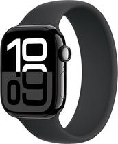 Apple Watch S10 (GPS) Caixa Aluminio Jet Black 42MM Pulseira Solo Loop Black (Caixa Feia)