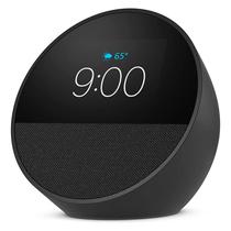 Amazon Echo Spot 2024 Alexa Smart Alarm Clock - Preto (Caixa Danificada)