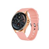 Relogio Smart FTX AM12-RGP 49MM - Gold/Rosa