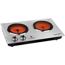 Fogareiro Infravermelho Electrobras Prime Cook II EBVC-32 2.400 Watts 127V ~ 60HZ - Prata/Preto