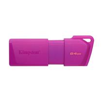 Pendrive Kingston Datatravel Exodia 64GB USB 3.2  Roxo KC-U2L64-7LP