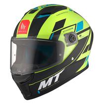Capacete MT Helmets Stinger 2 Zivze C3 - Fechado - Tamanho s - Matt Fluor