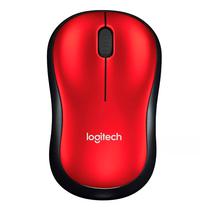 Mouse Logitech M185 Sem Fio Red