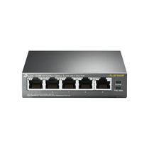 Hub Switch TP-Link TL-SF1005P 5 Portas Gigabit 4POE 100MBPS - Cinza