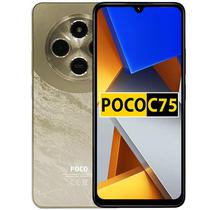 Celular Xiaomi Poco C75 Dual Chip 256GB 4G Global-Gold