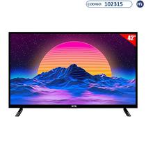 Smart TV LED Hye de 42" HYE42NTFT HDMI/USB/Wifi - Sistema Linux