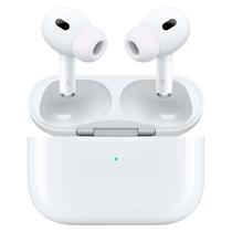 Fone de Ouvido Apple Airpods Pro 2 MTJV3LL/A Wireless com Magsafe - Branco (Deslacrado) (Caixa Danificada)