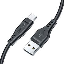 Cable Acefast C3-04 USB-A p/USB-C 1.2M 3AMP Negro