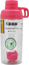 Garrafa Keep Shaker Bottle Rosa 600ML