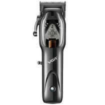 Maquina de Cortar Cabelo Profecional VGR V-653 Recarregavel - Preto (Kit)