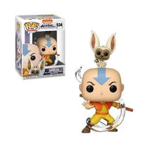 Muneco Funko Pop Avatar Aang With Momo 534