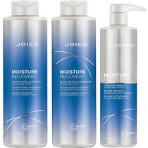 Joico Moisture Recovery Shampoo 1L + Acondicionador 1L + Balsamo 500ML Kit