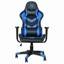 Marvo Sillon Gamer Chair CH-106 Bu Plastico/Tela Azul/Negro