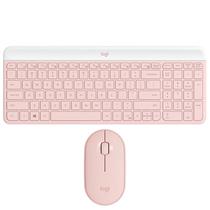 Teclado + Mouse Logitech MK470 Wireless / Ingles - Rosa (920-011313)