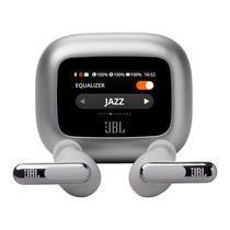 Fone de Ouvido JBL Live Beam 3 TWS Bluetooth  Prata