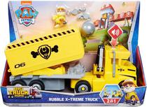 Paw Patrol Rubble X-Treme Truck 2 Em 1 Spin Master - 6064242