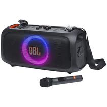 Caixa de Som JBL Partybox On The Go Essential 100 Watts com Bluetooth e USB Bivolt - Preta