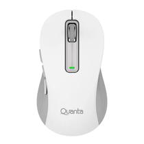 Mouse Sem Fio Quanta QTMOI40 Ate 1.600 Dpi - Branco/Cinza