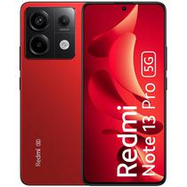 Smartphone Xiaomi Redmi Note 13 Pro 5G Dual Sim de 256GB/8GB Ram de 6.67" 200+8+2MP/16MP - Scarlet Red (India)