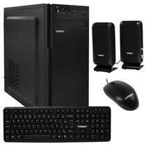 Gabinete Satellite K-702 + Mouse A-33 + Teclado AK-910 + Speaker s-001