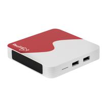 Receptor Redflix Red+ -2/16GB - Wi-Fi - Android - 4K - Branco/Vermelho - F.T.A