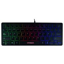 Teclado Satellite AK-872 Mini USB / RGB / Espanhol - Preto