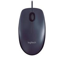 Mouse Logitech M-100 1000 Dpi USB - Cinza