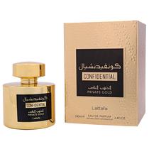 Perfume Lattafa Confidential Private Gold Edp Unisex - 100ML