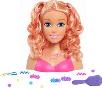Boneca Barbie Small Styling Head Blonde Hair - 63768 (17 Pecas)