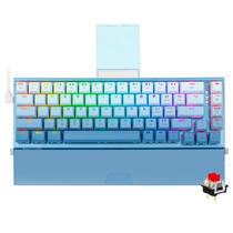 Teclado Redragon K641B-BW-RGB Shaco Mecan RGB Blu c/Suporte Usa