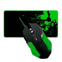 Kit Mouse e Mousepad Magnavox MGA5209-Mo Preto/Verde