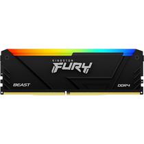 Memoria Ram DDR4 Kingston 3200 MHZ 16 GB Fury Beast RGB KF432C16BB12A/16 - Preto