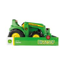 Juguete Tomy John Deere Big Scoop Real Steel Tractor TBEK35850