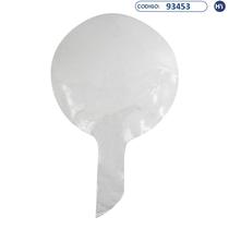 Balao Decorativo Transparente com Luzes LED Q007 para Festas e Aniversarios