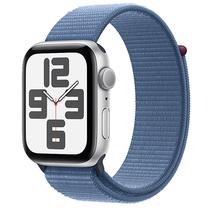 Apple Watch Se 2 (2023) MREF3LL/A - Bluetooth - Wi-Fi - 44MM - GPS - Silver Aluminum/Winter Blue Sport Loop - Caixa Dan